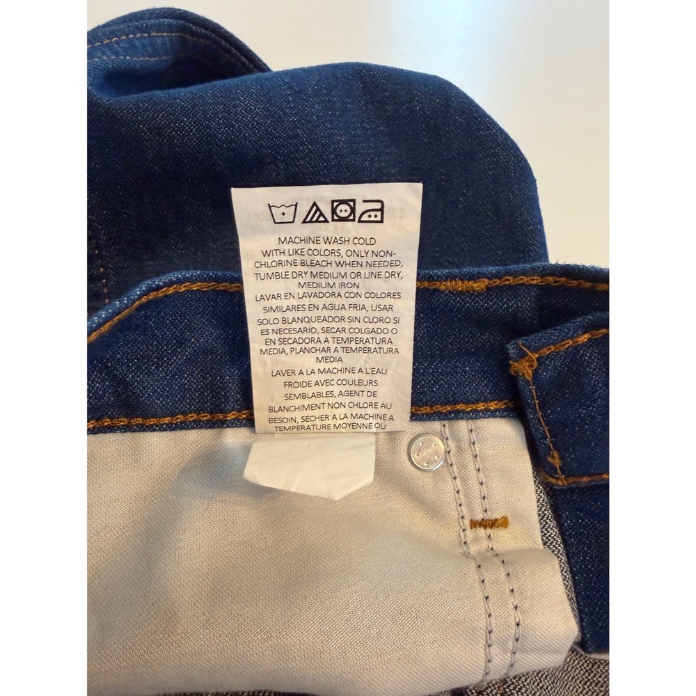 Wrangler Women's High Waisted Straight Leg Indigo Jeans 26x31 NWOT - Picture 8 of 8